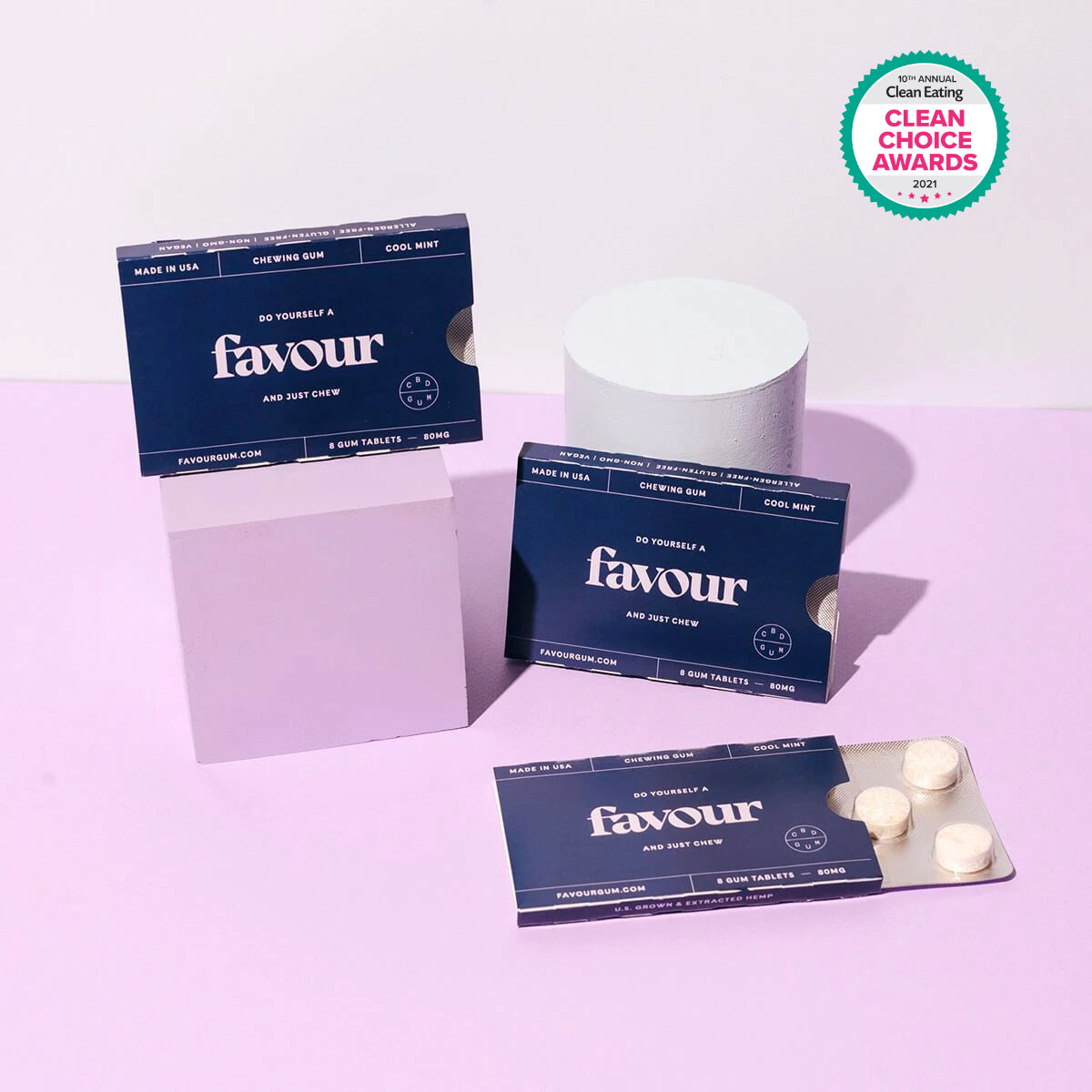 3-Pack Favour Gum - Original